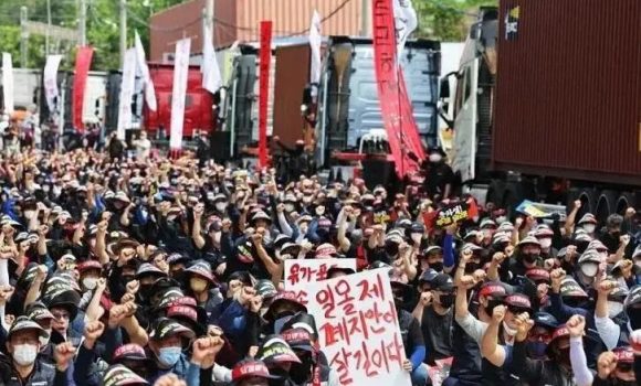 From the 24th, the South Korean truck driver strike strikes again! Ports, logistics may be affected!