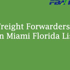 Freight Forwarder Miami
